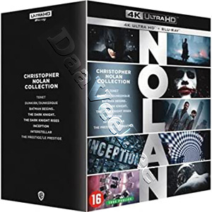 Christopher Nolan Collection | Tenet / Dunkirk / Interstellar / Inception / The Dark Knight Rises / The Dark Knight / Batman Begins / The Prestige  |   Blu-Ray